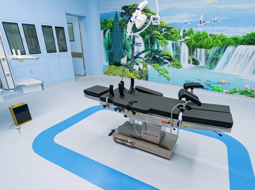 All medical apparatus and instruments within the operating room